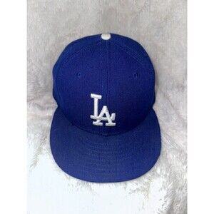 LA Dodgers New Era 59FIFTY Official On Field Baseball Cap Fitted Hat 7 5/8